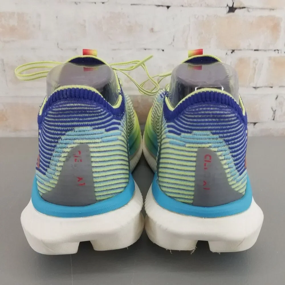 Hoka One One Cielo X1 1147910 ENN Road Racing Shoe Evening Sky/Lettuce Men's 10